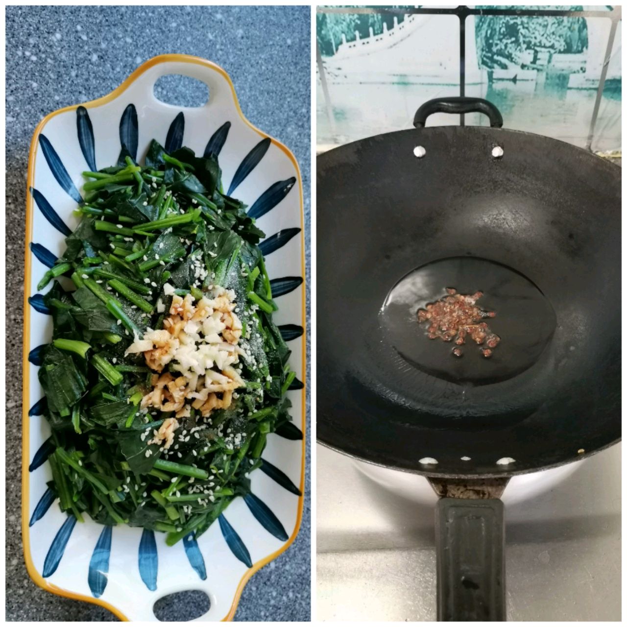 爽口的蒜蓉菠菜