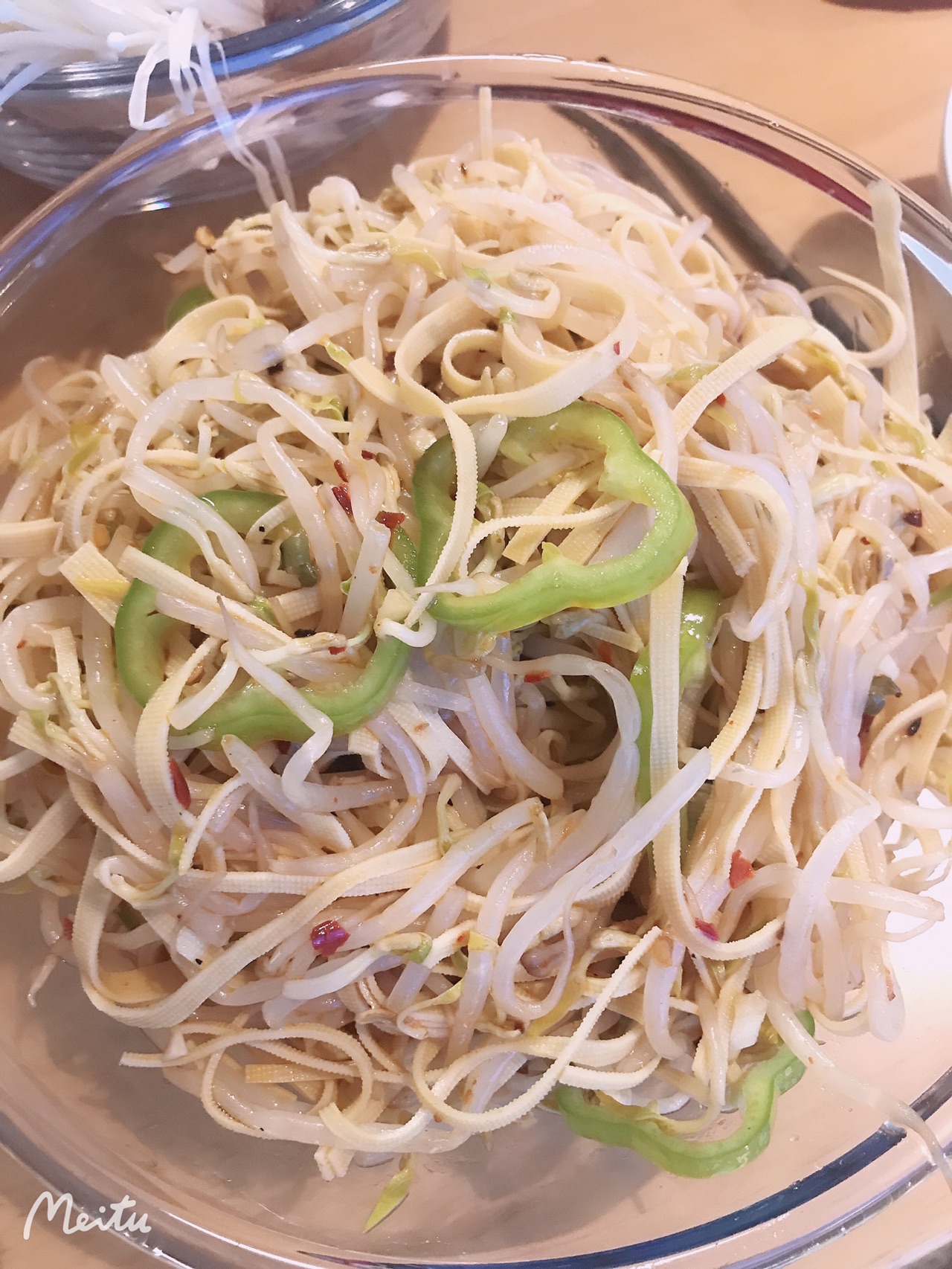 爽口解腻  豆芽凉菜