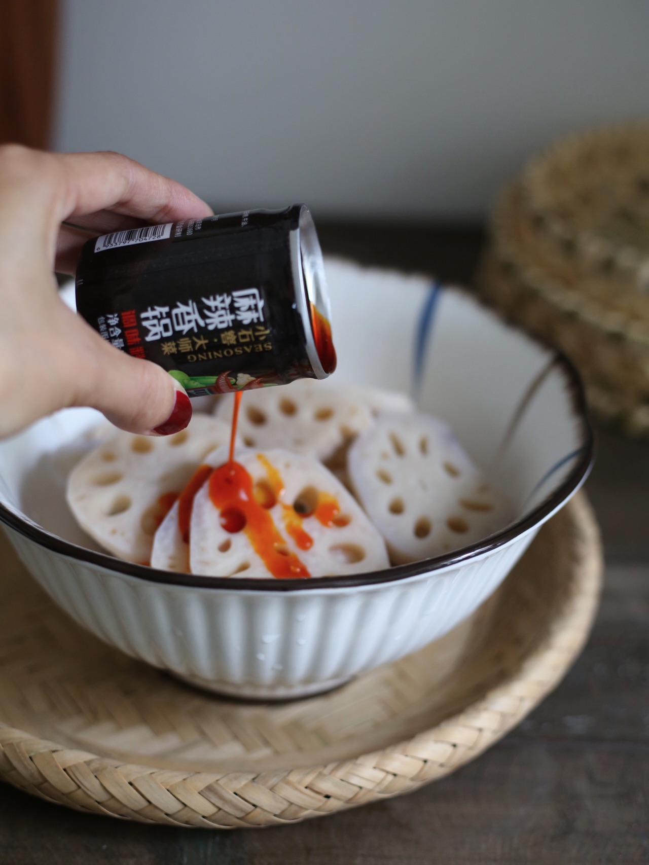 爽口麻辣藕片
