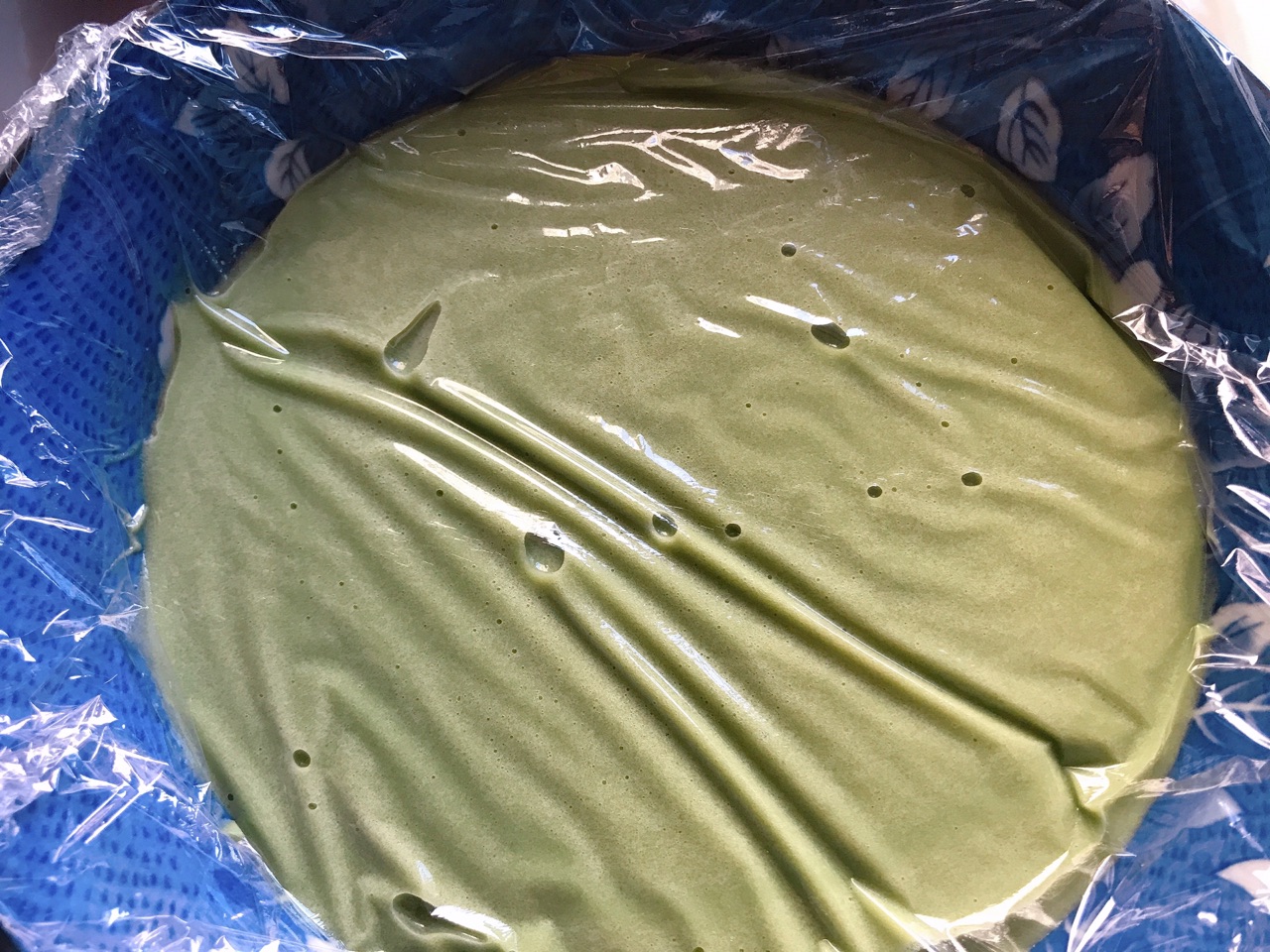 爽口清新的抹茶毛巾卷