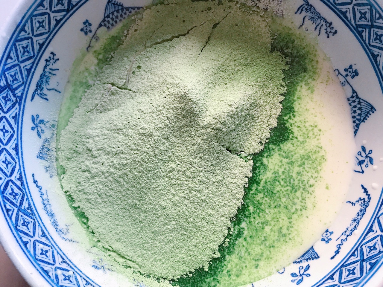 爽口清新的抹茶毛巾卷