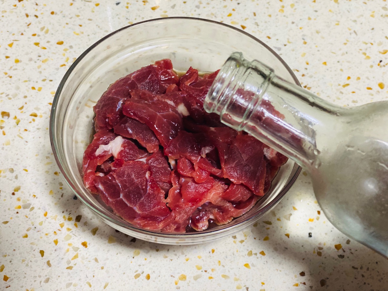 双色彩椒炒牛肉