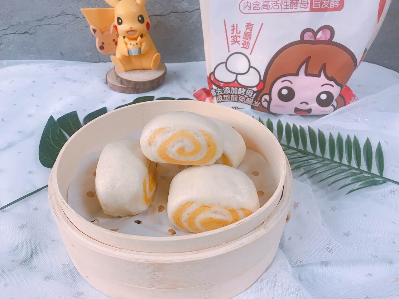 双色刀切小馒头