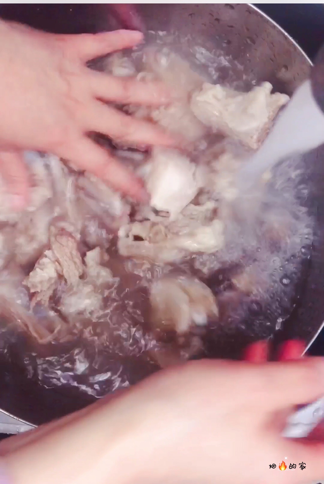 双色萝卜羊排