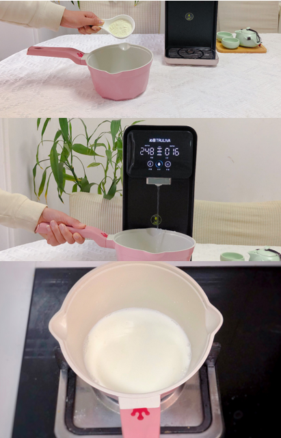 双色芒果布丁