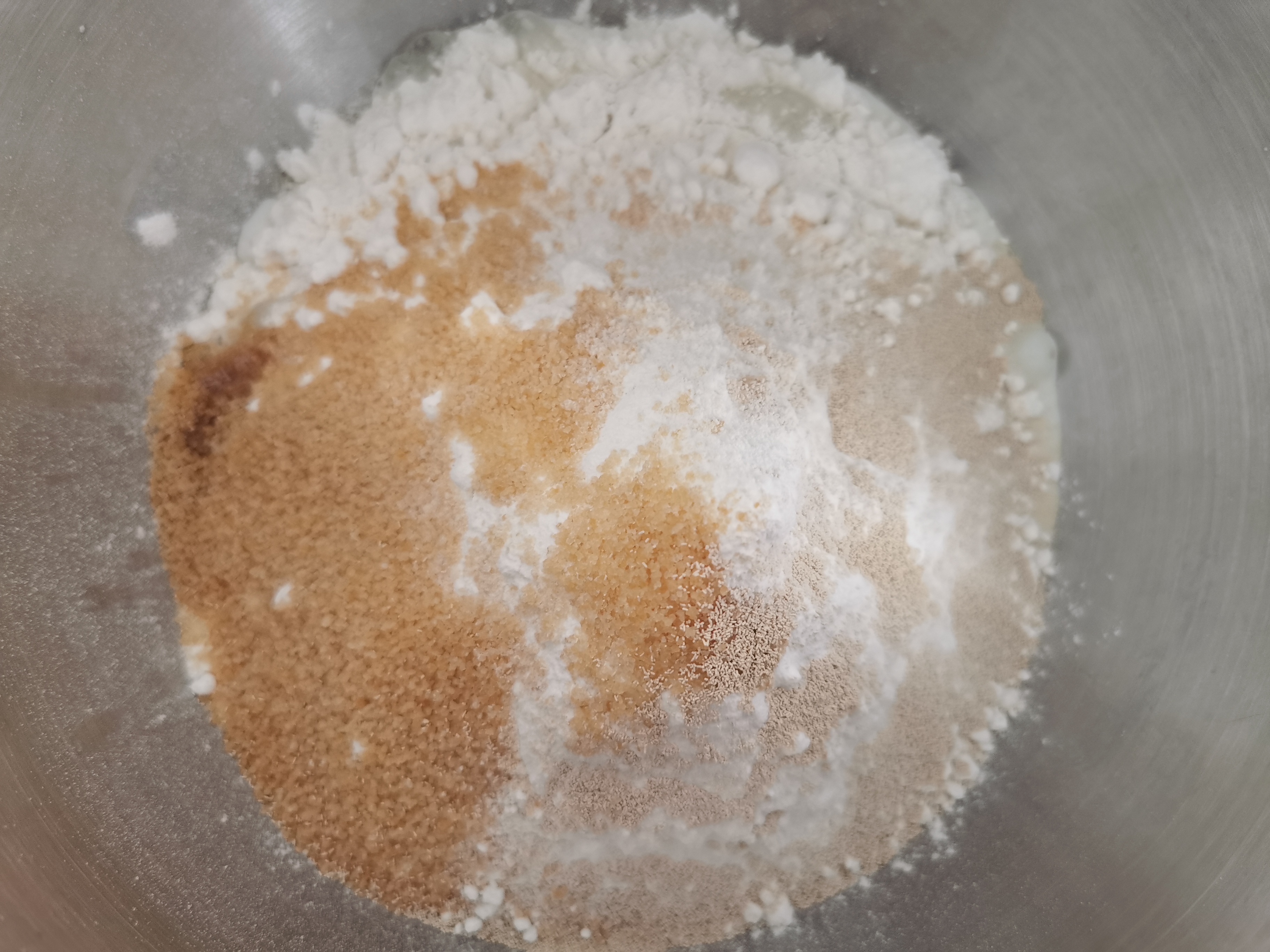 双色蜜豆吐司