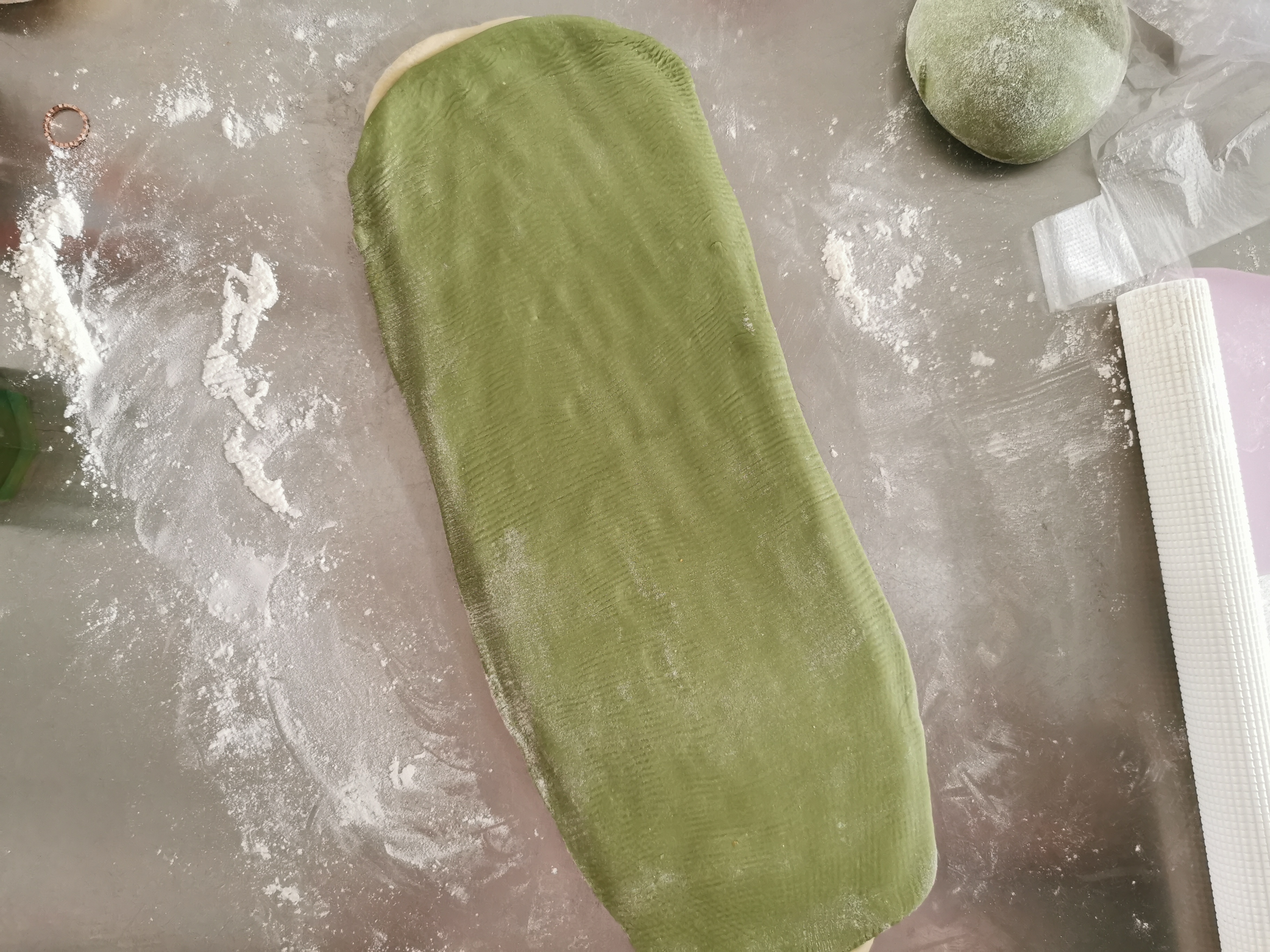 双色蜜豆吐司