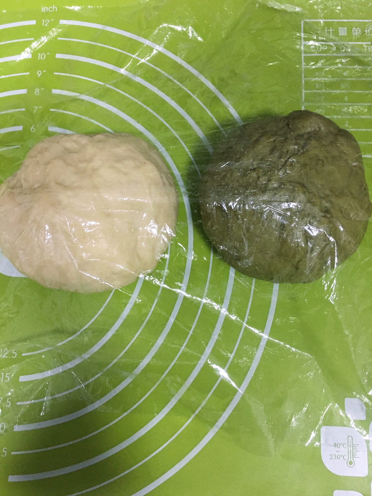 双色抹茶蜜豆吐司