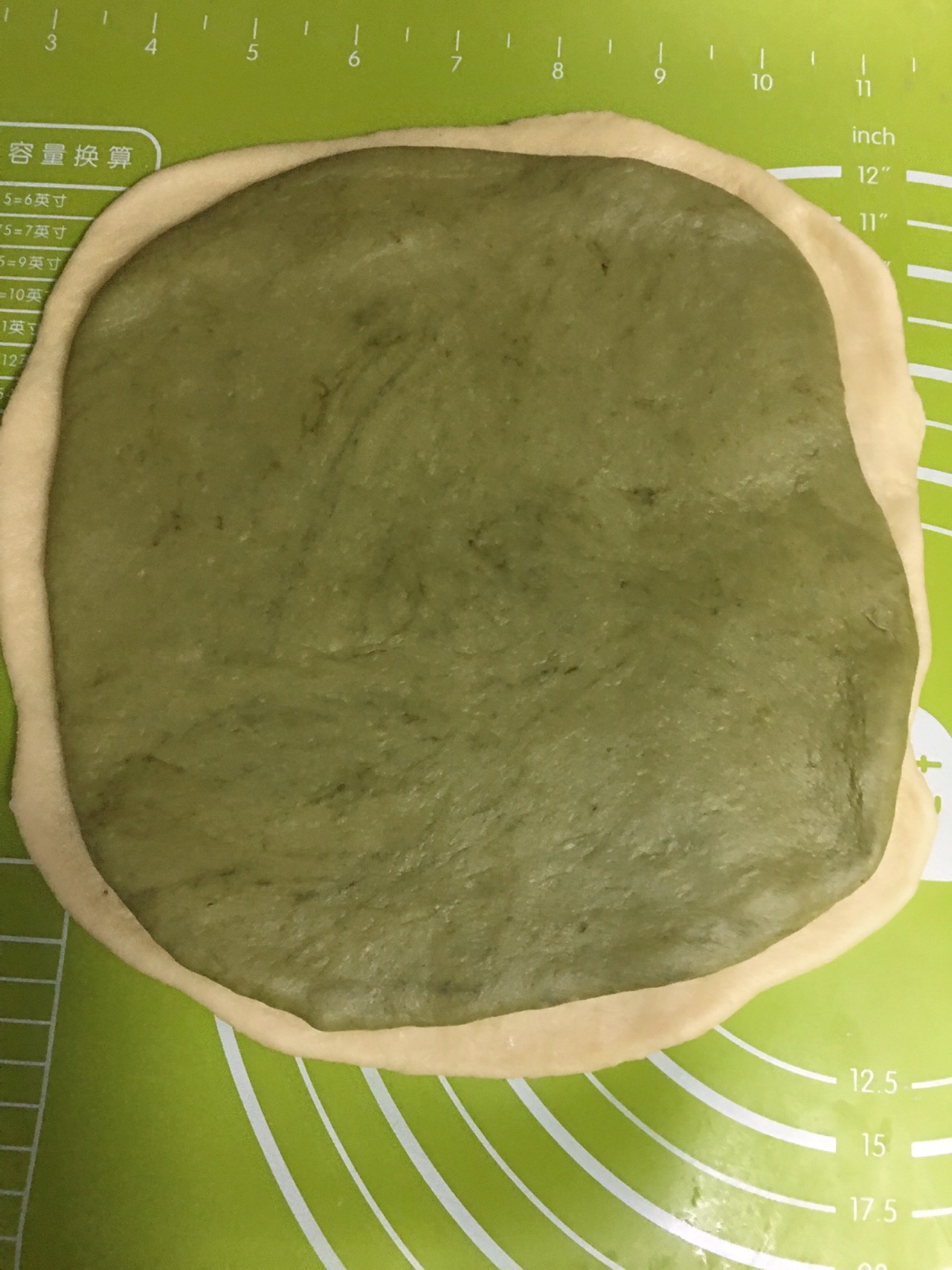双色抹茶蜜豆吐司