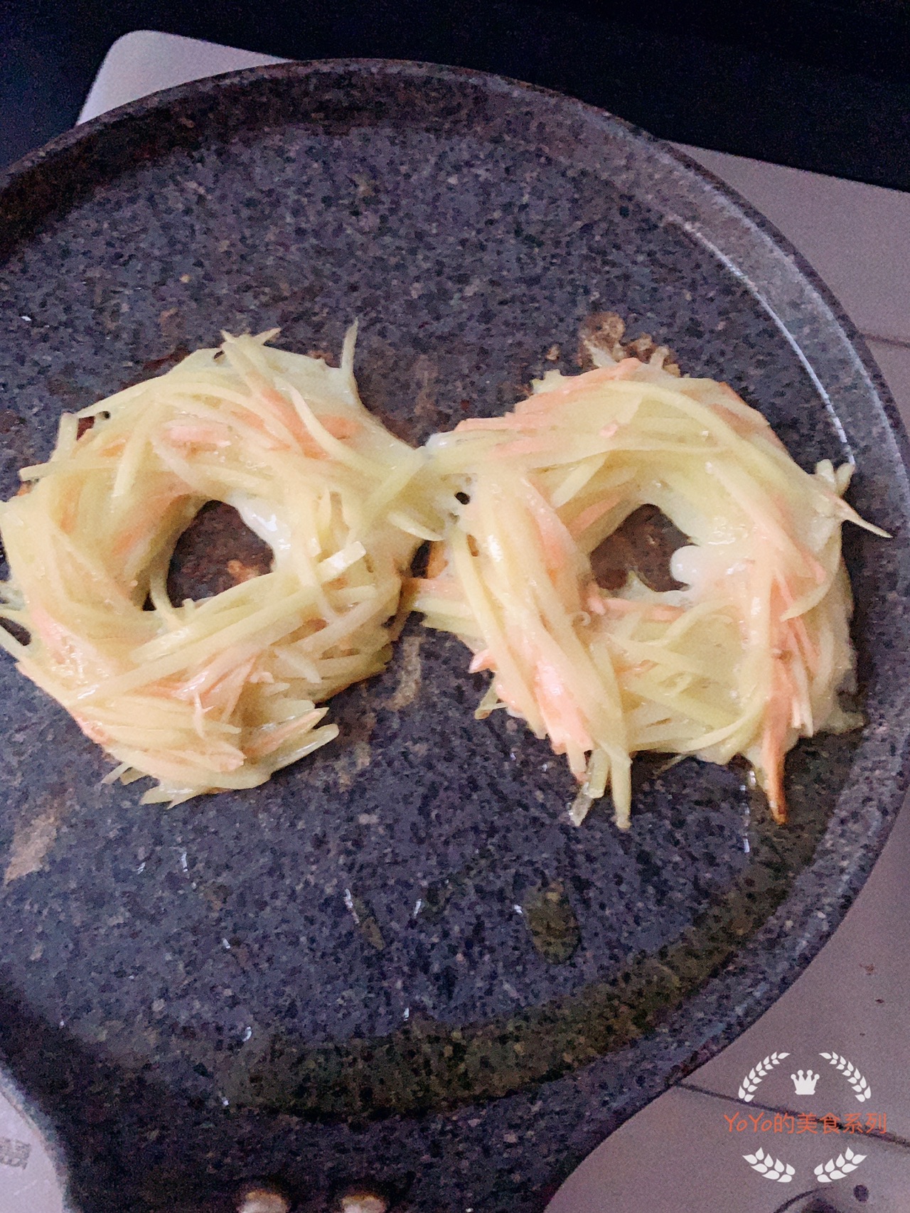 双丝鸡蛋花环