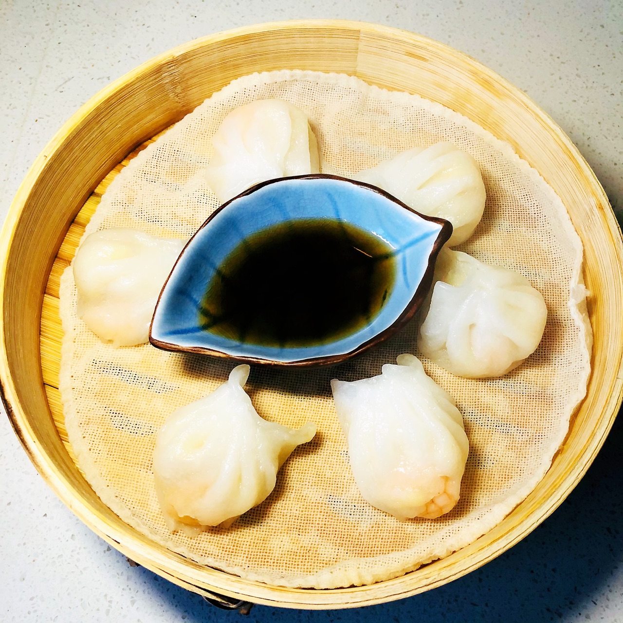 水晶虾饺