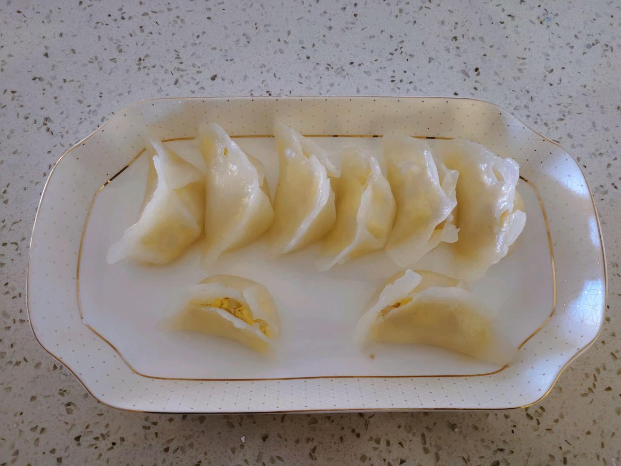水晶虾饺