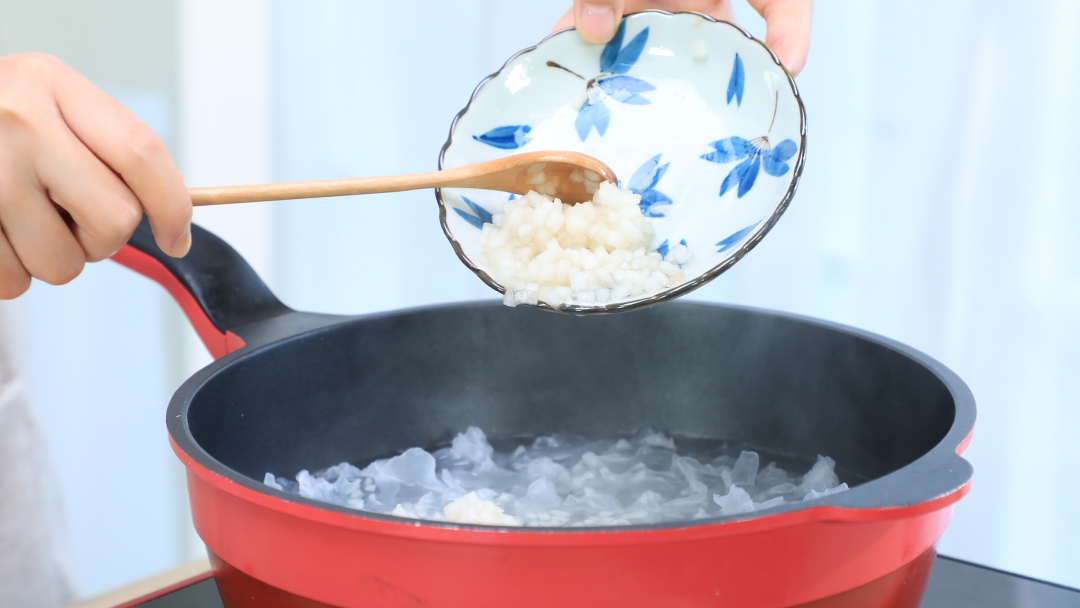 水晶银耳糕