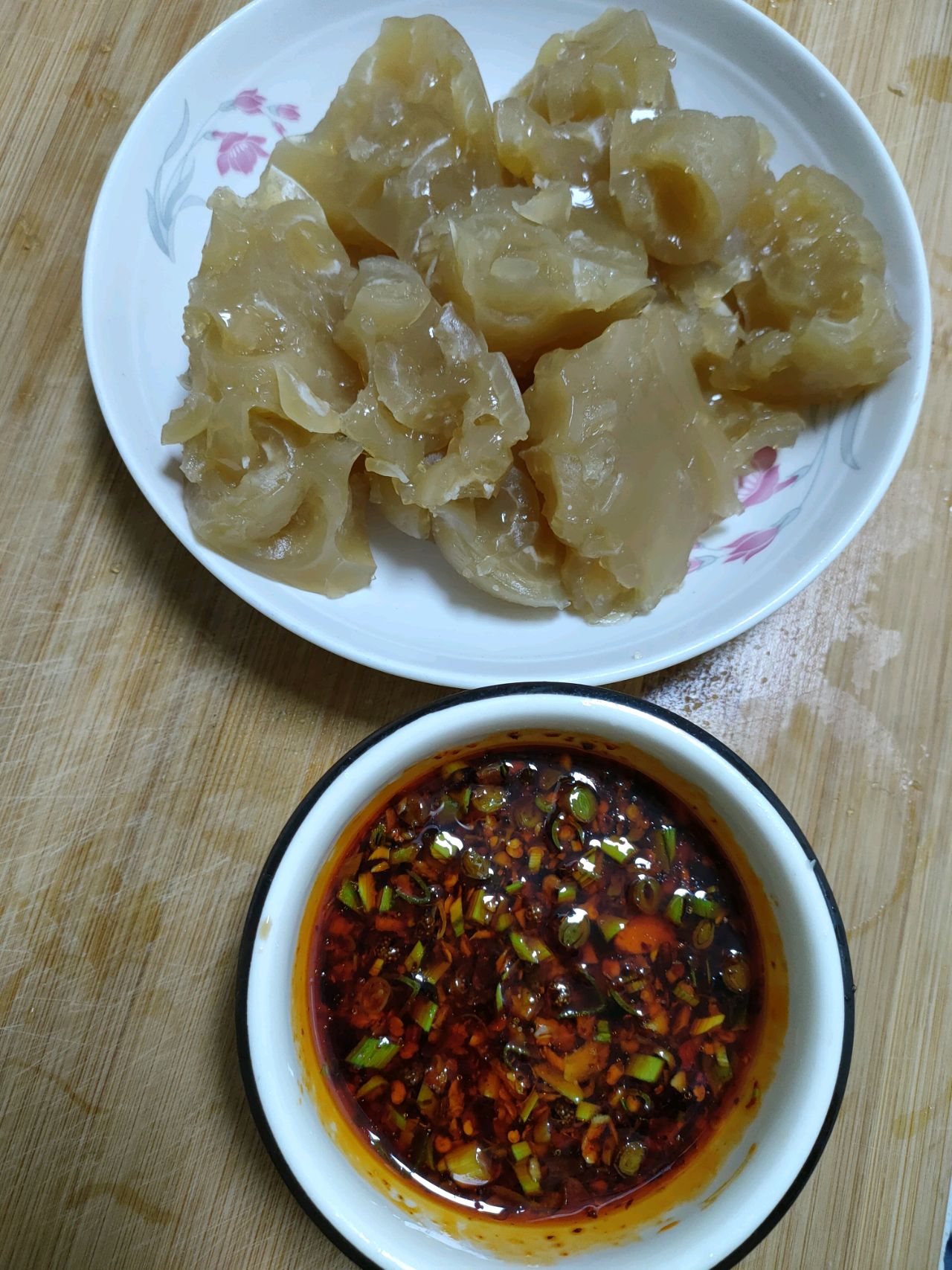 水晶猪皮冻