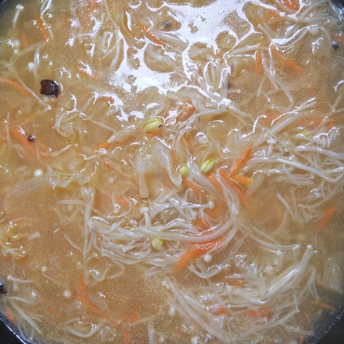水煮捶肉片汤