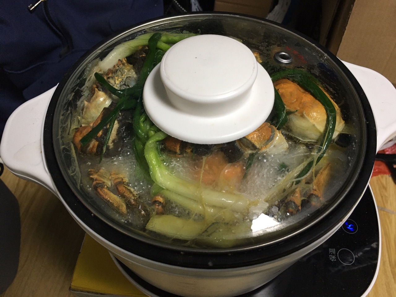 水煮大闸蟹
