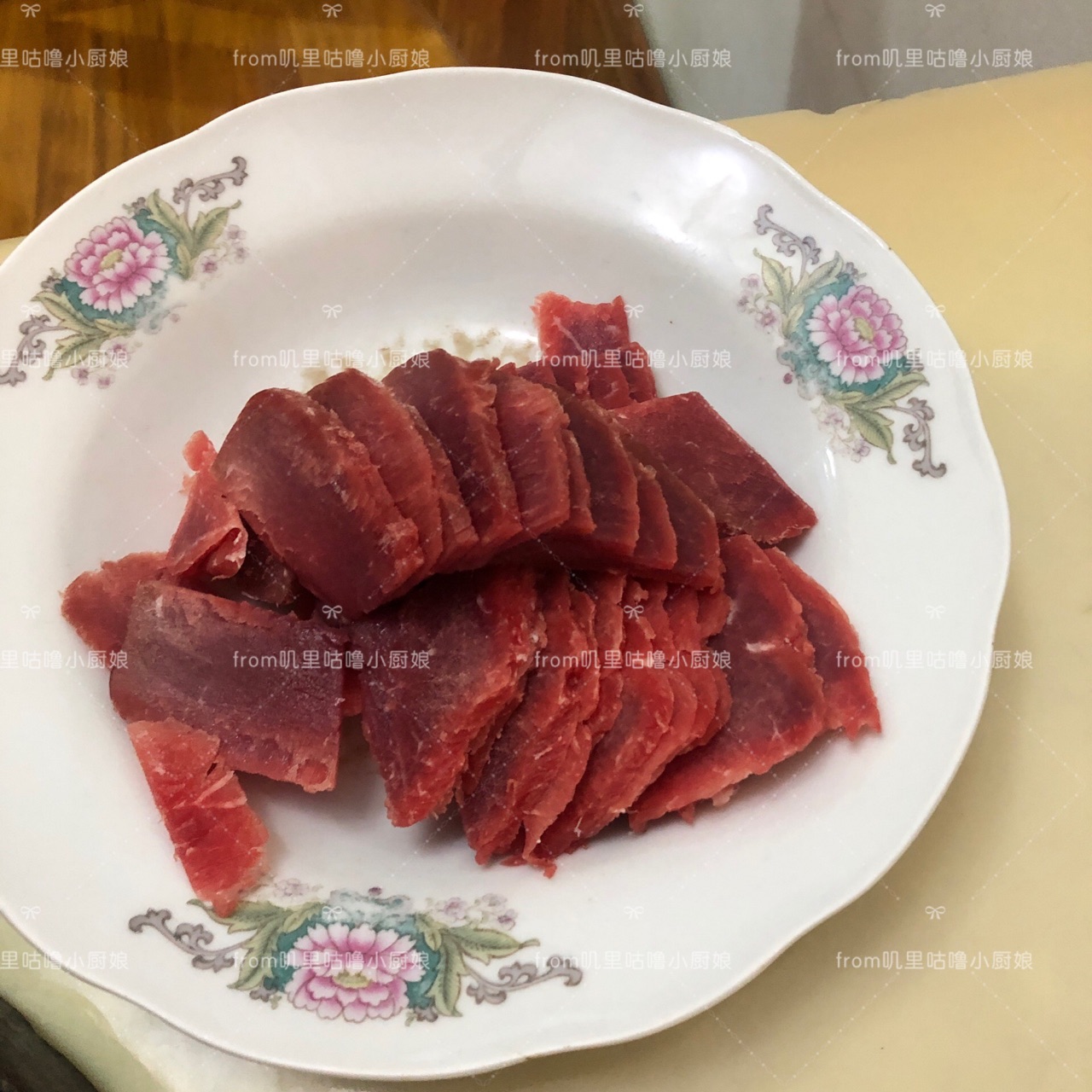 水煮牛肉（含切肉片绝招）