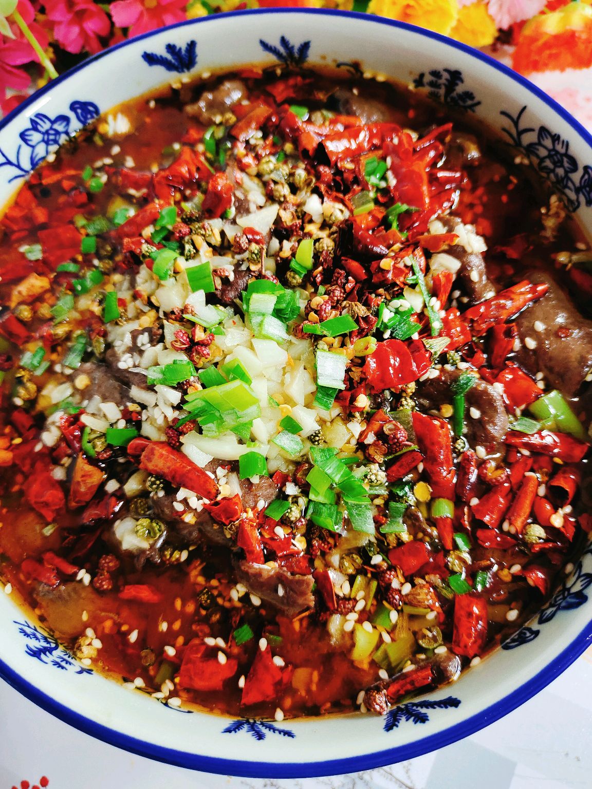水煮牛心