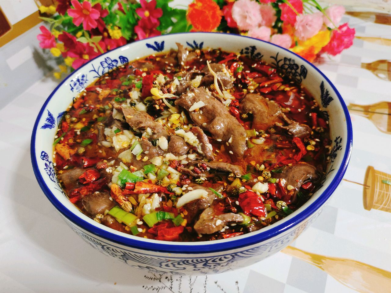 水煮牛心
