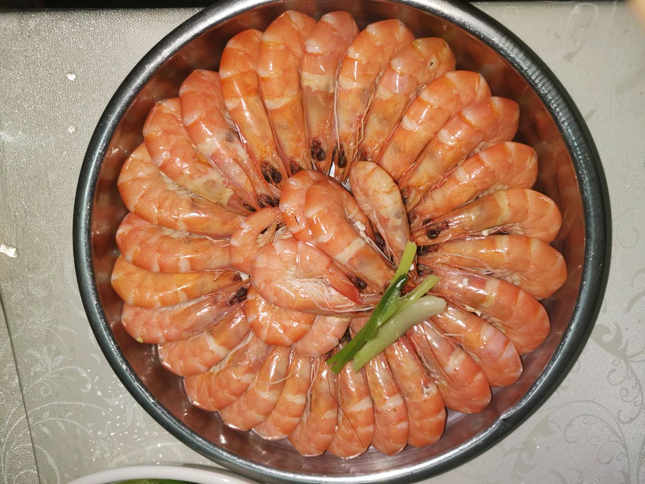 水煮虾