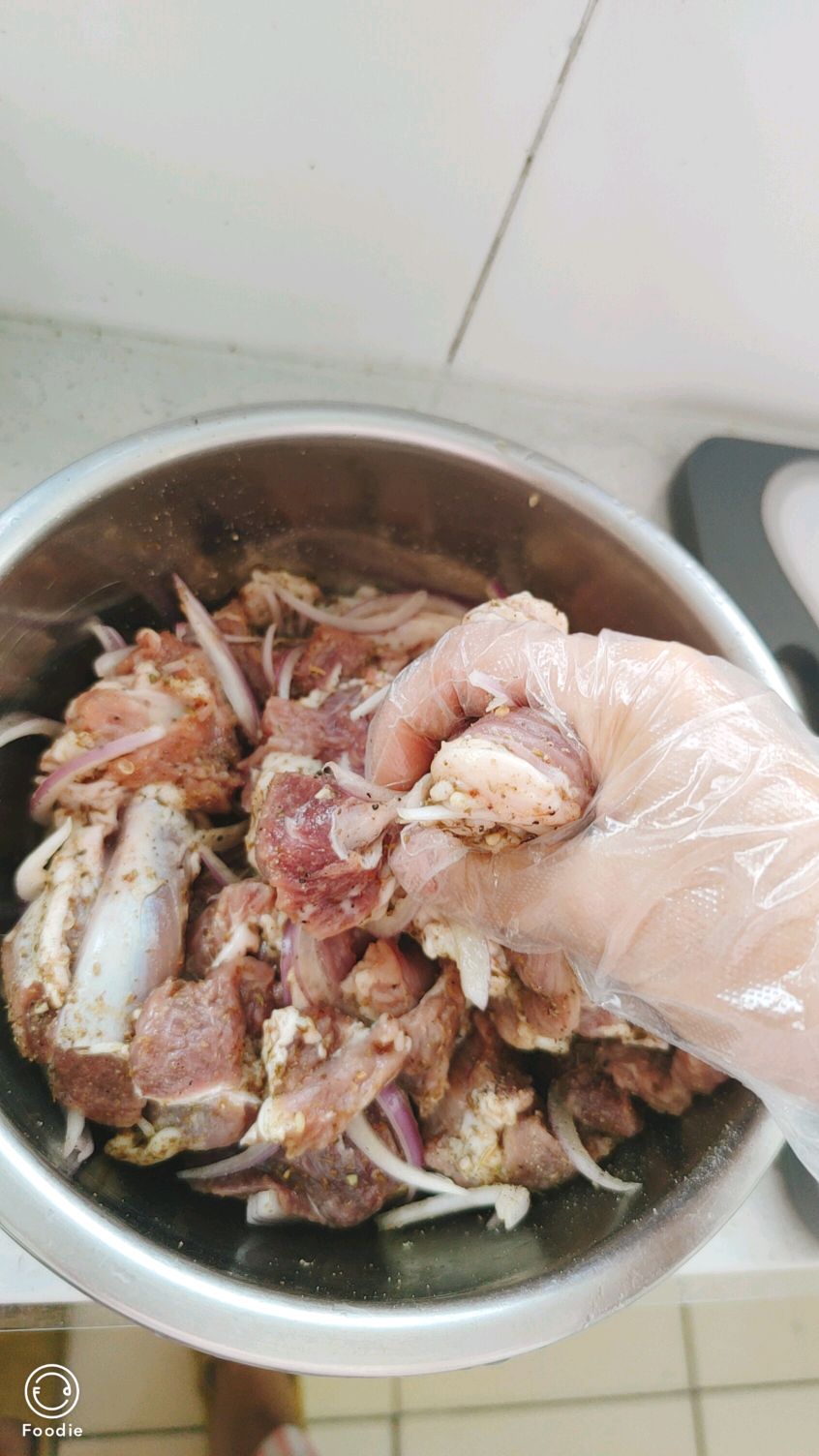 私房羊肉手抓饭 香的邻居都哭了