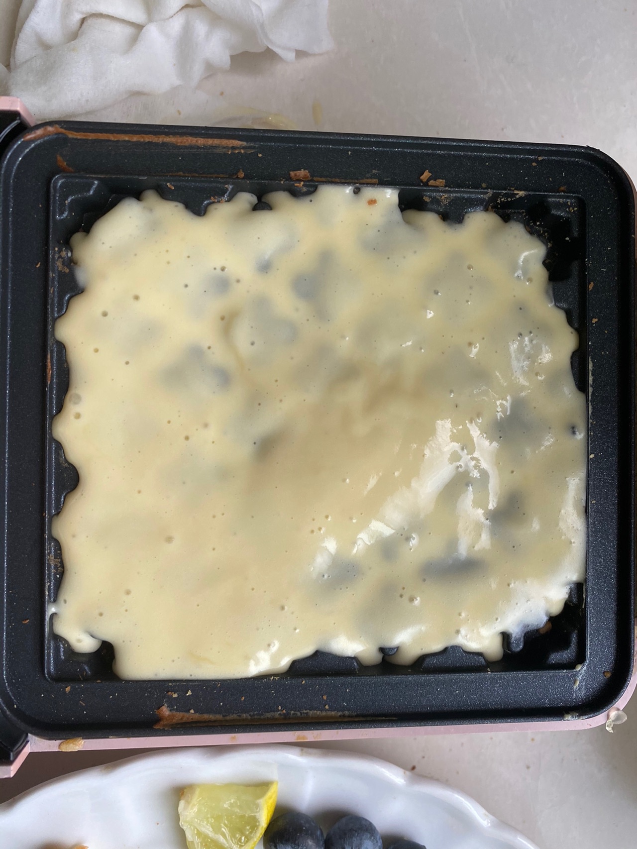 松饼粉版华夫饼