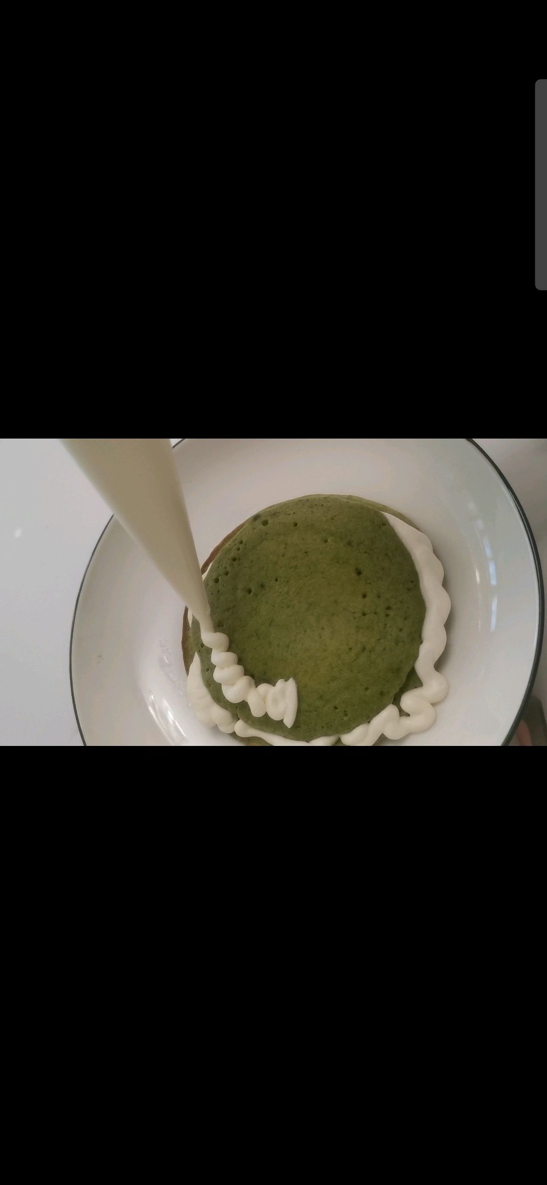 松饼圣诞树蛋糕