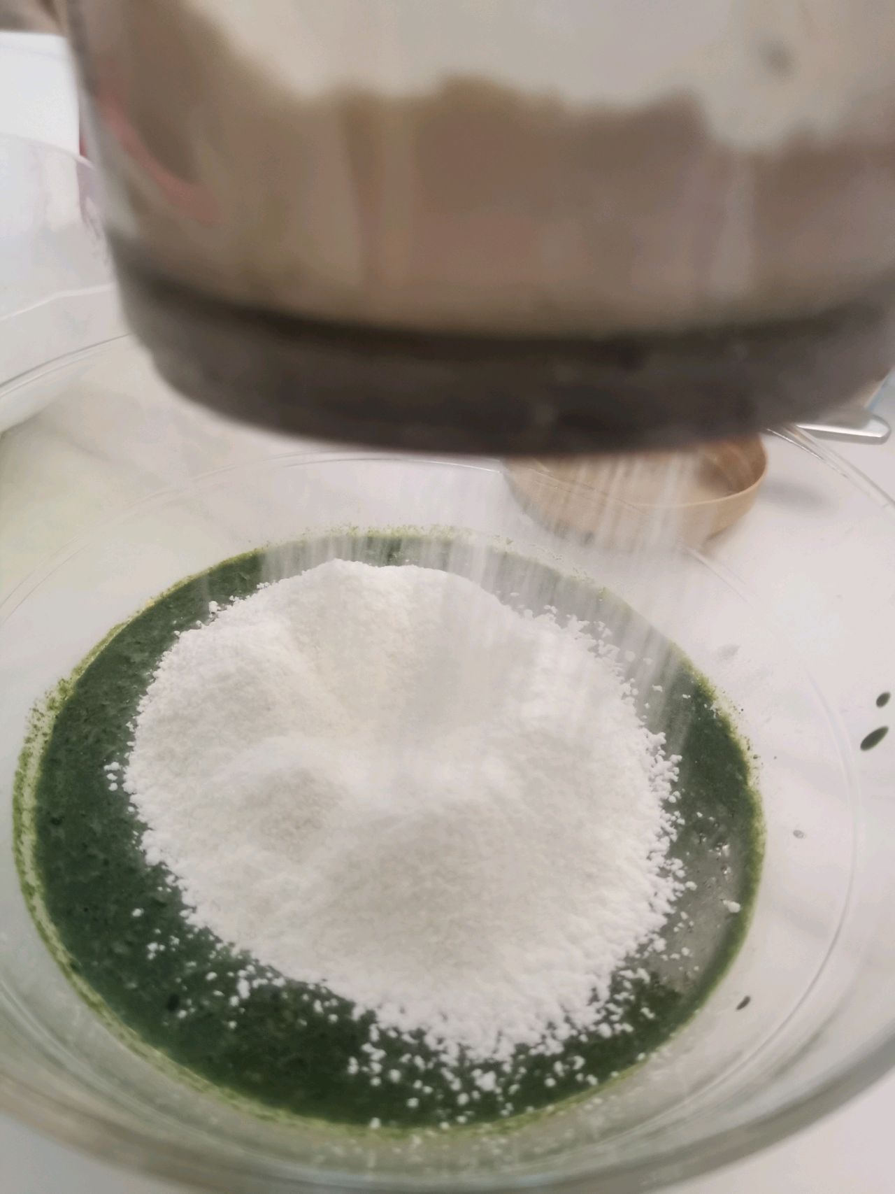 松饼圣诞树蛋糕
