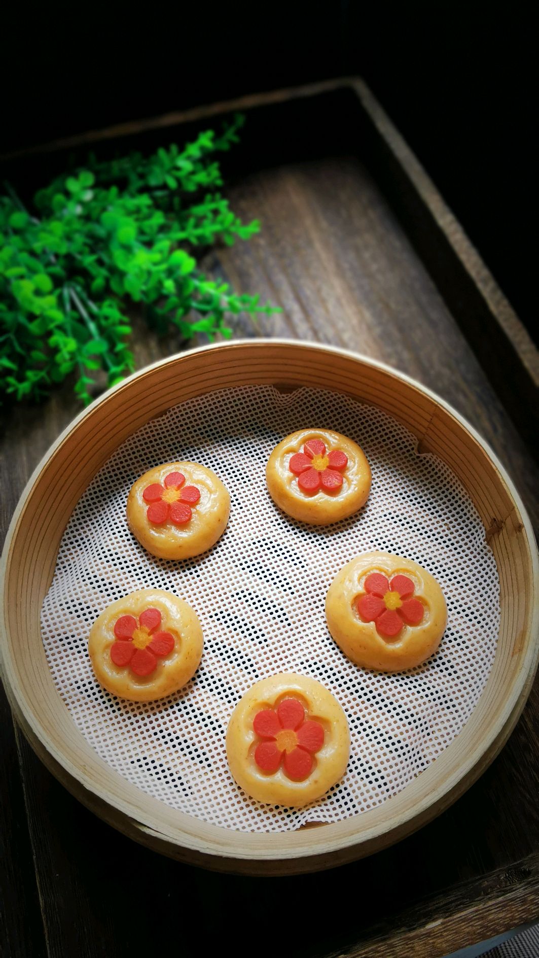 送你许多小红花—胡萝卜糯米饼