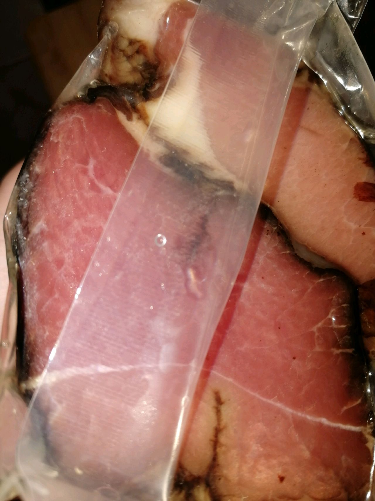 松茸炒熏腊肉