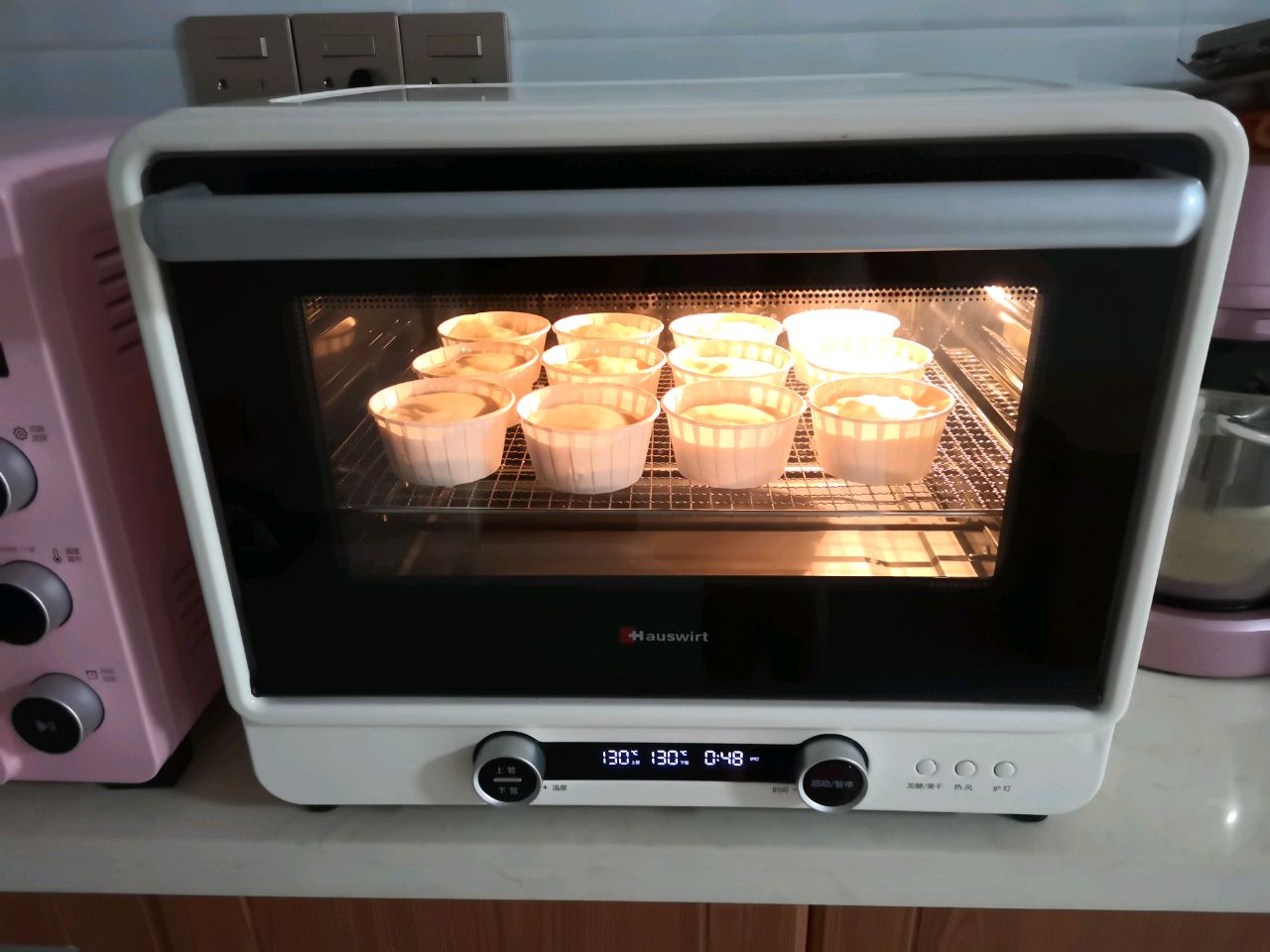松软细腻的杯子戚风蛋糕