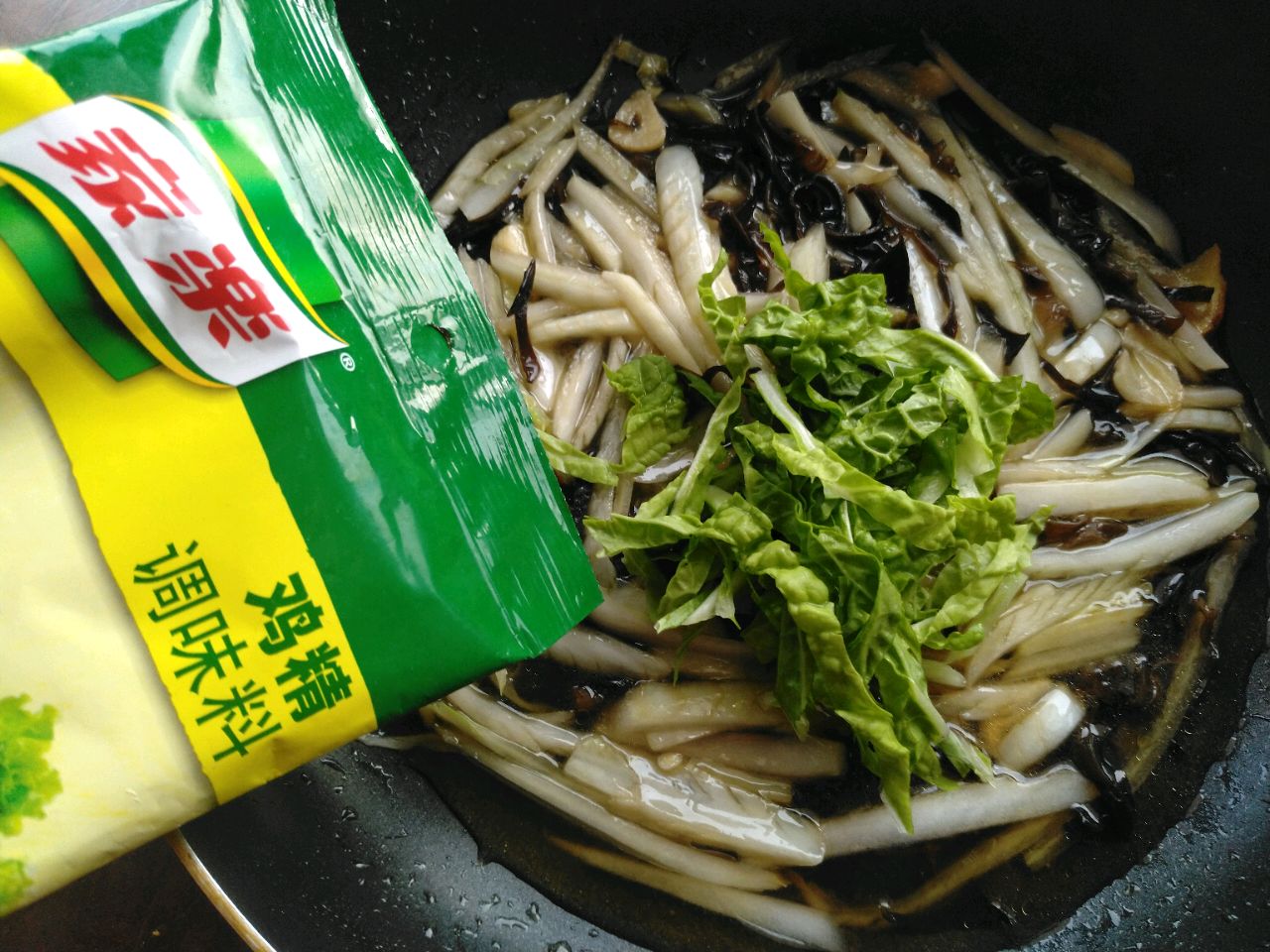 素炒白菜