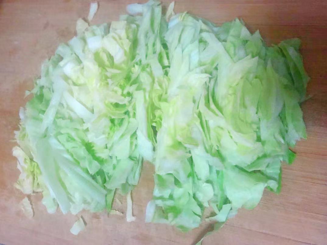 素炒饼丝
