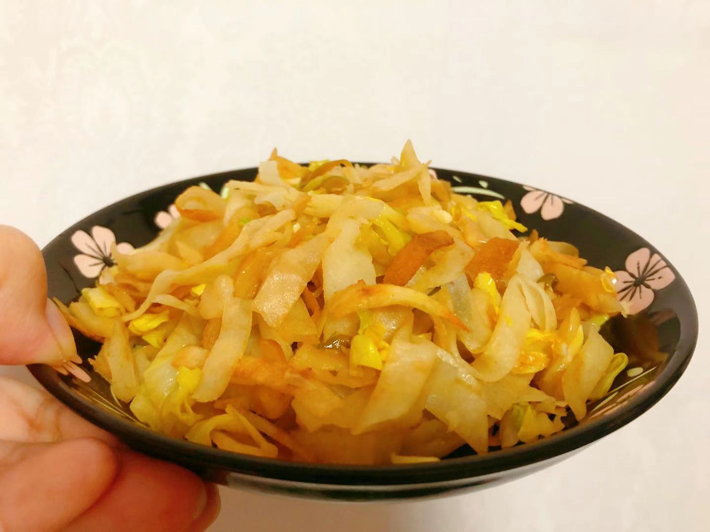 素炒饼丝