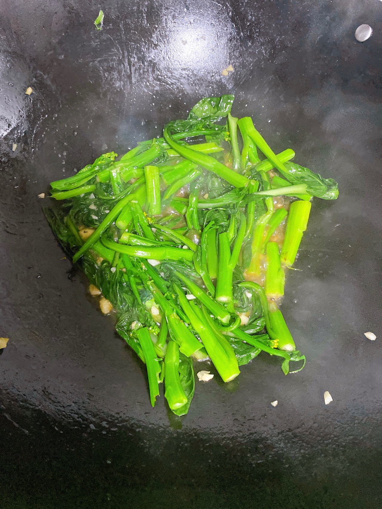 素炒菜心