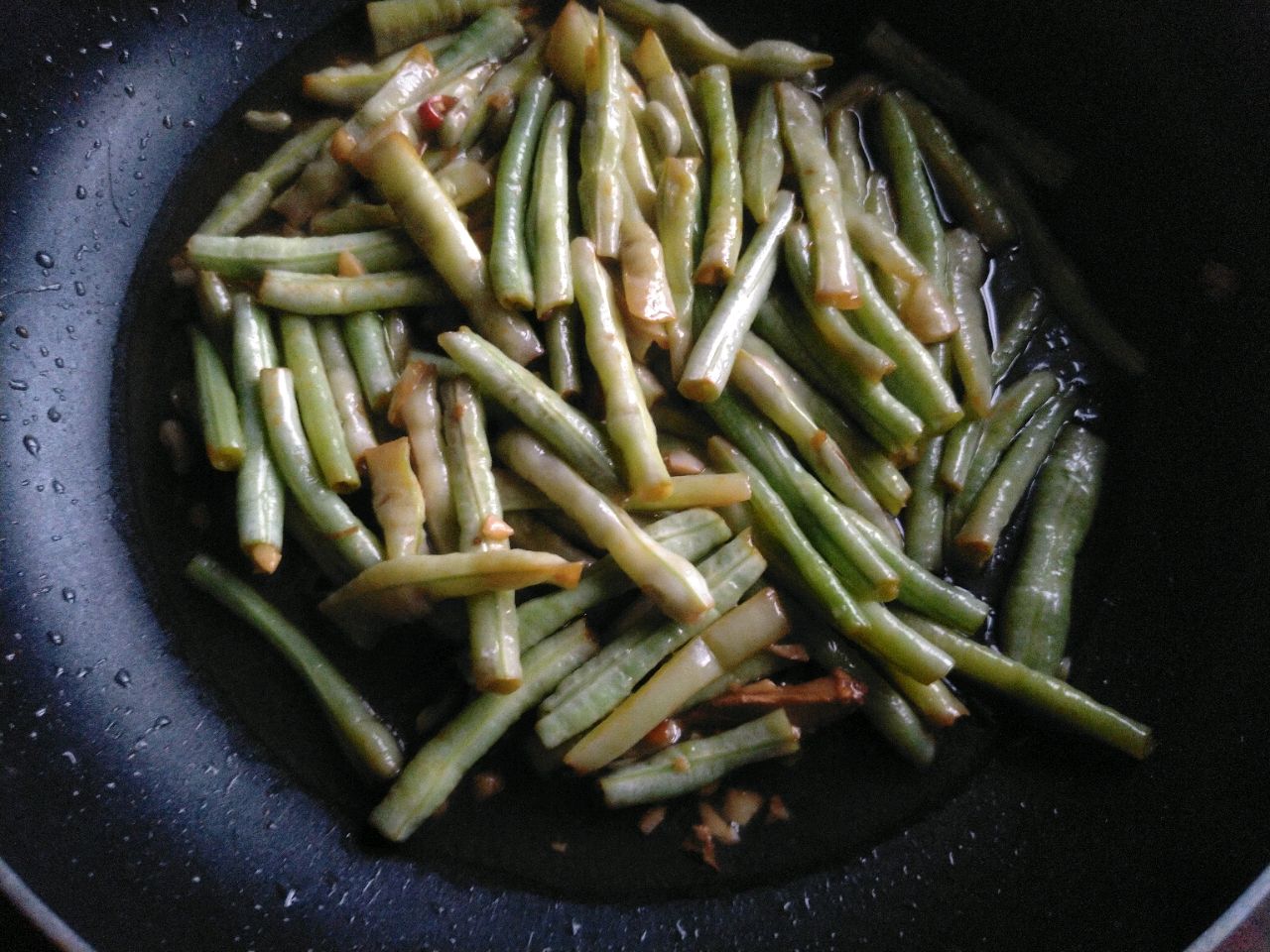 素炒豇豆