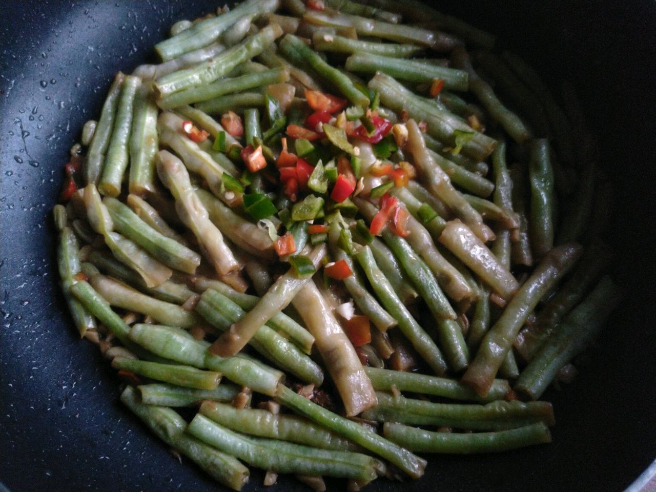 素炒豇豆