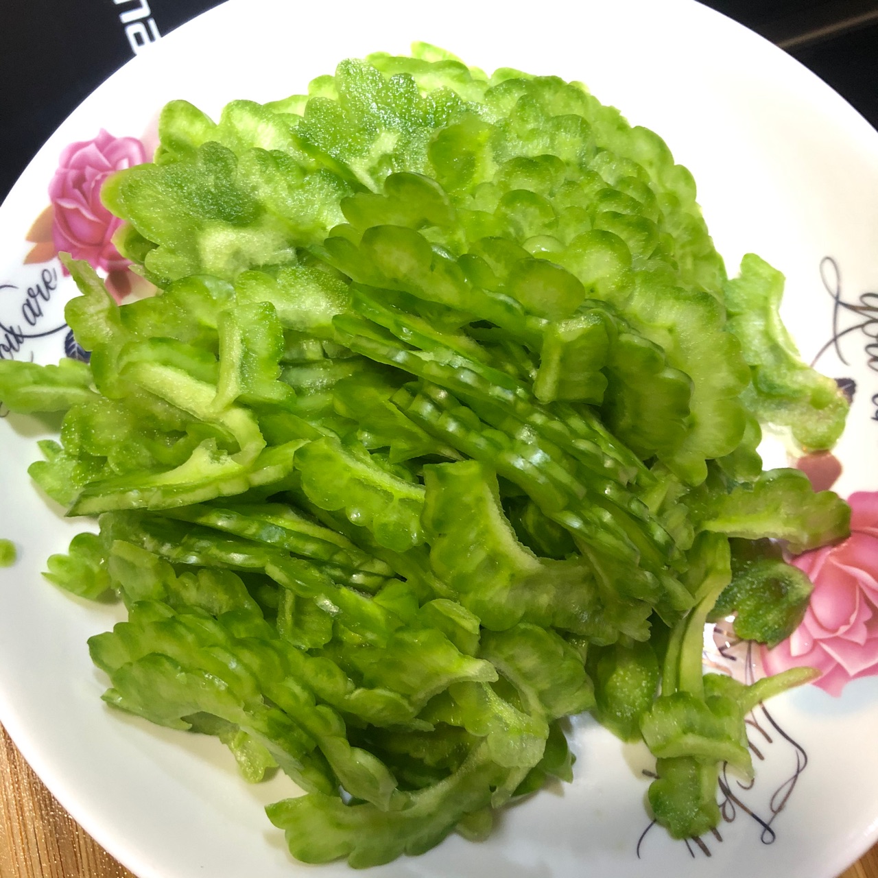 素炒苦瓜