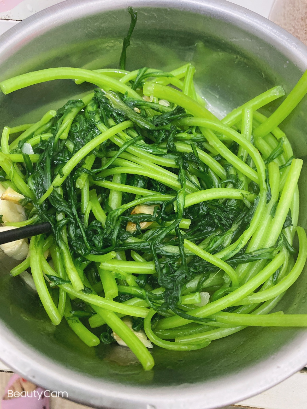 素炒茼蒿