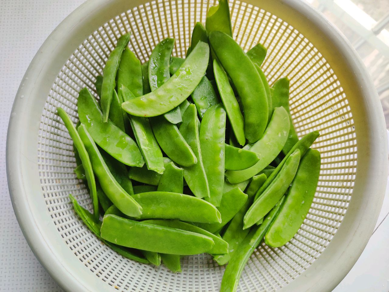 素炒豌豆荚