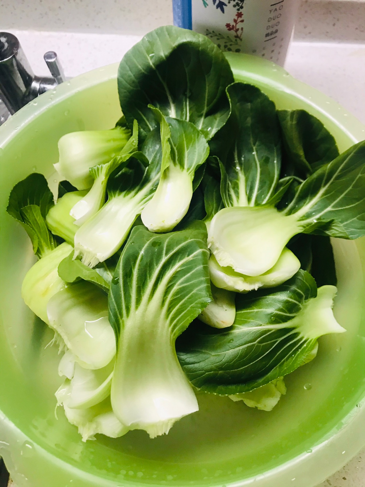 素炒油菜