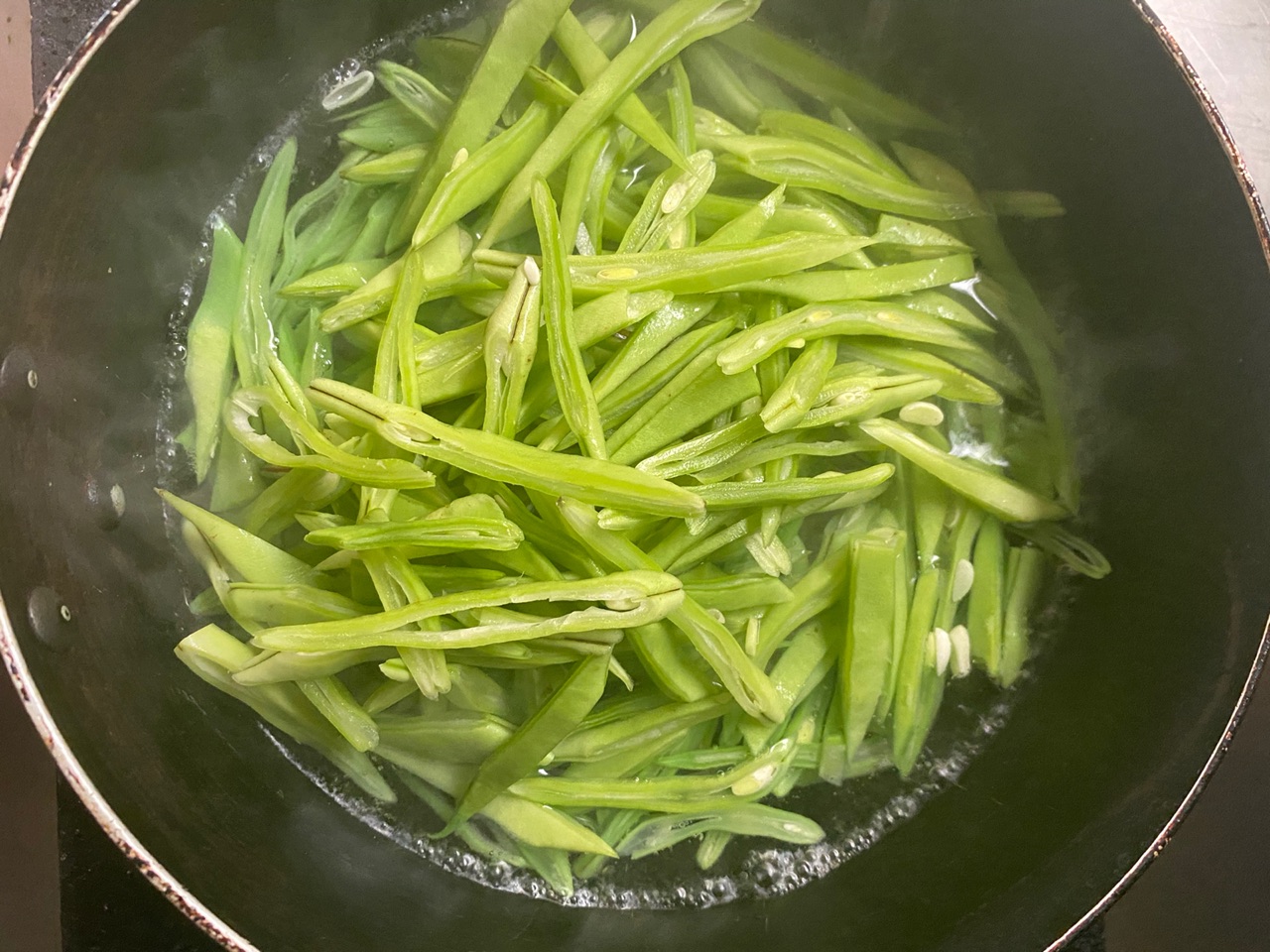 素炒云豆丝