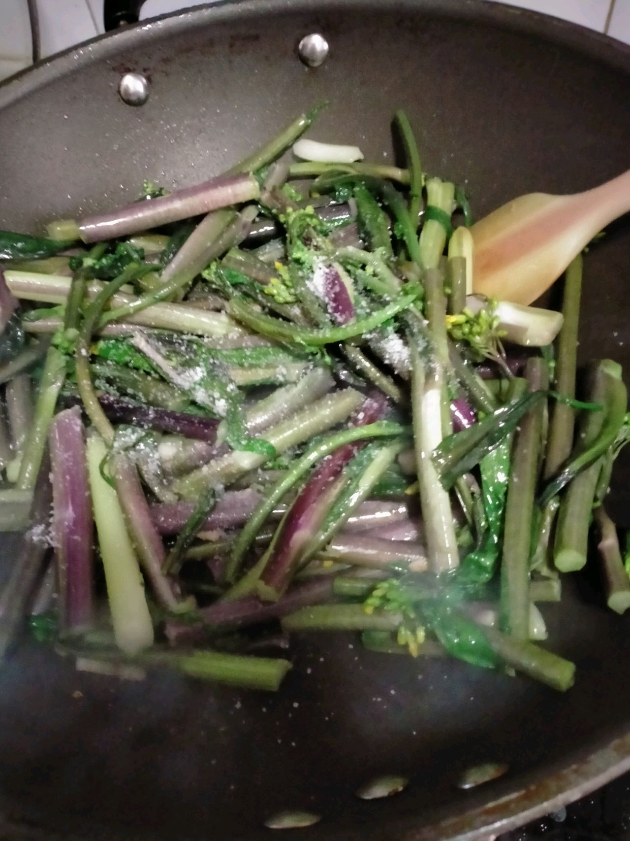 素炒紫菜苔
