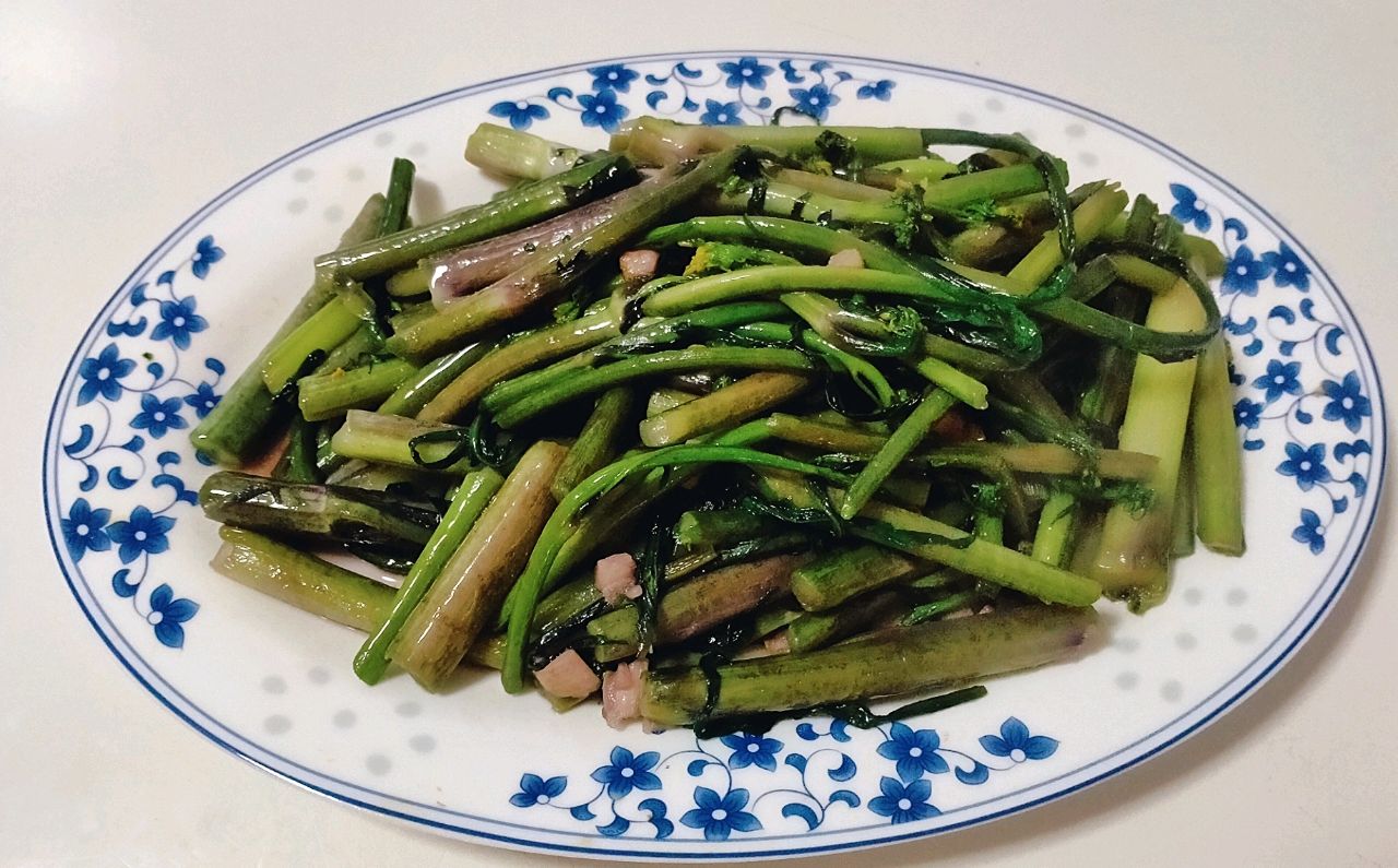 素炒紫菜苔