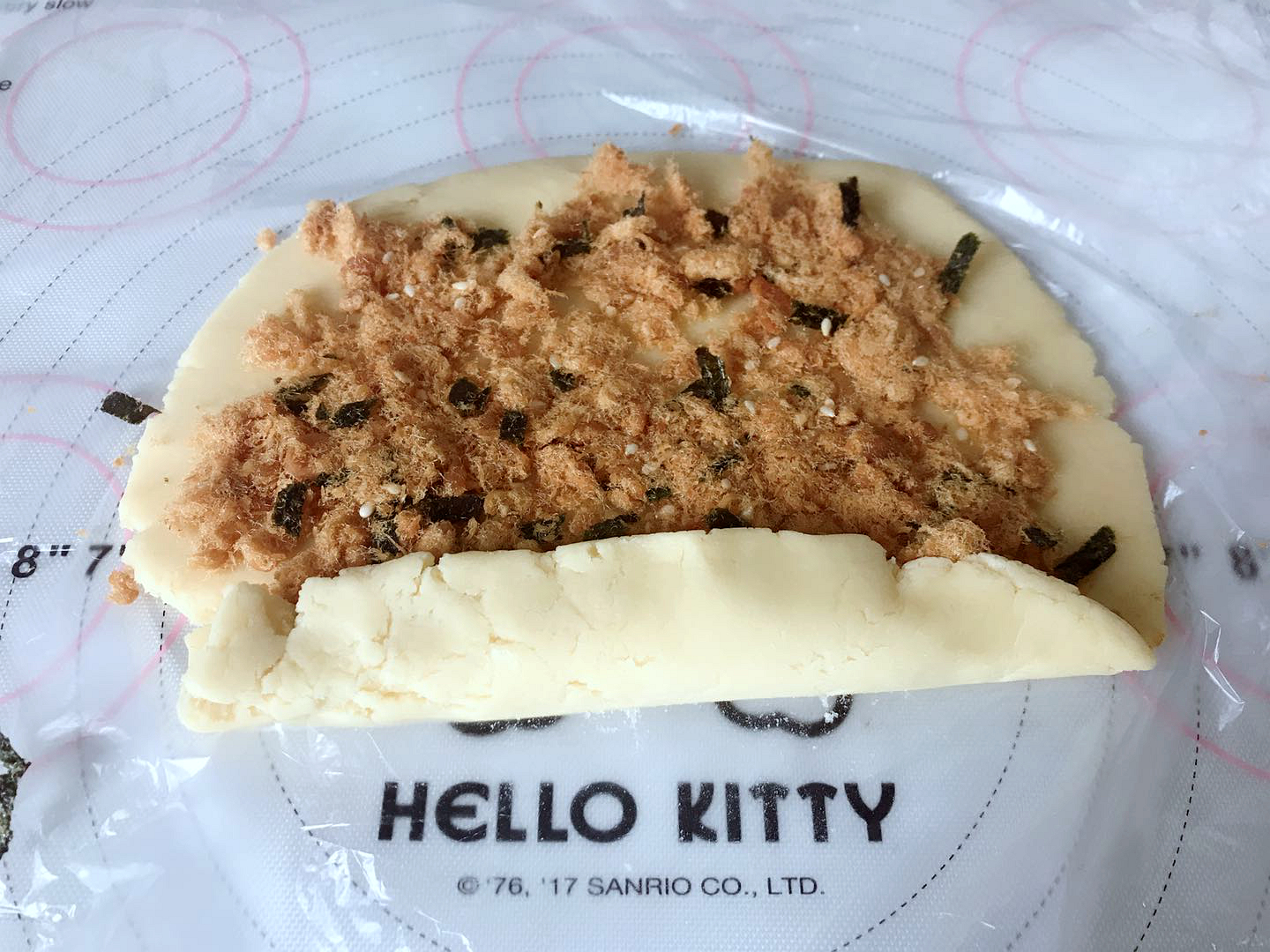 酥脆可口的海苔肉松夹心饼干