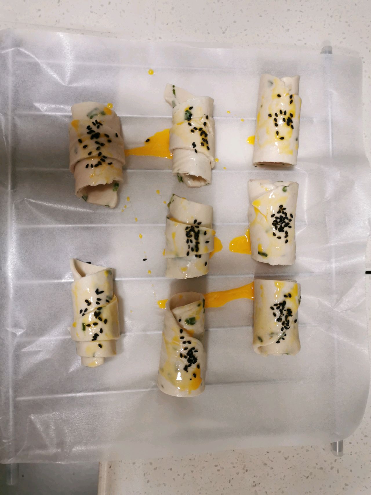 酥脆手抓饼卷香肠