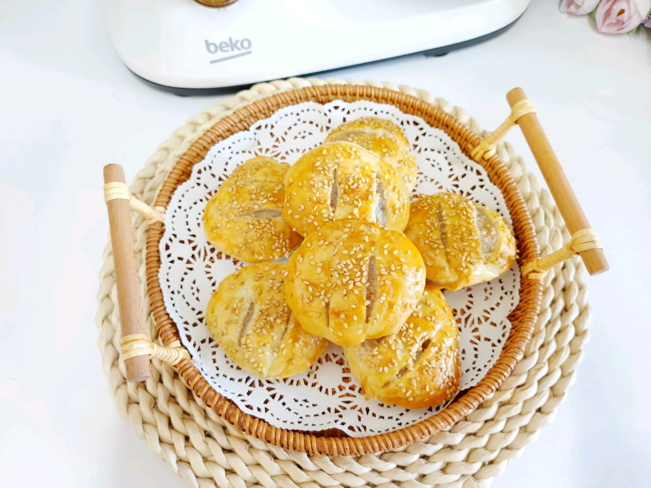 酥到掉渣的老婆饼
