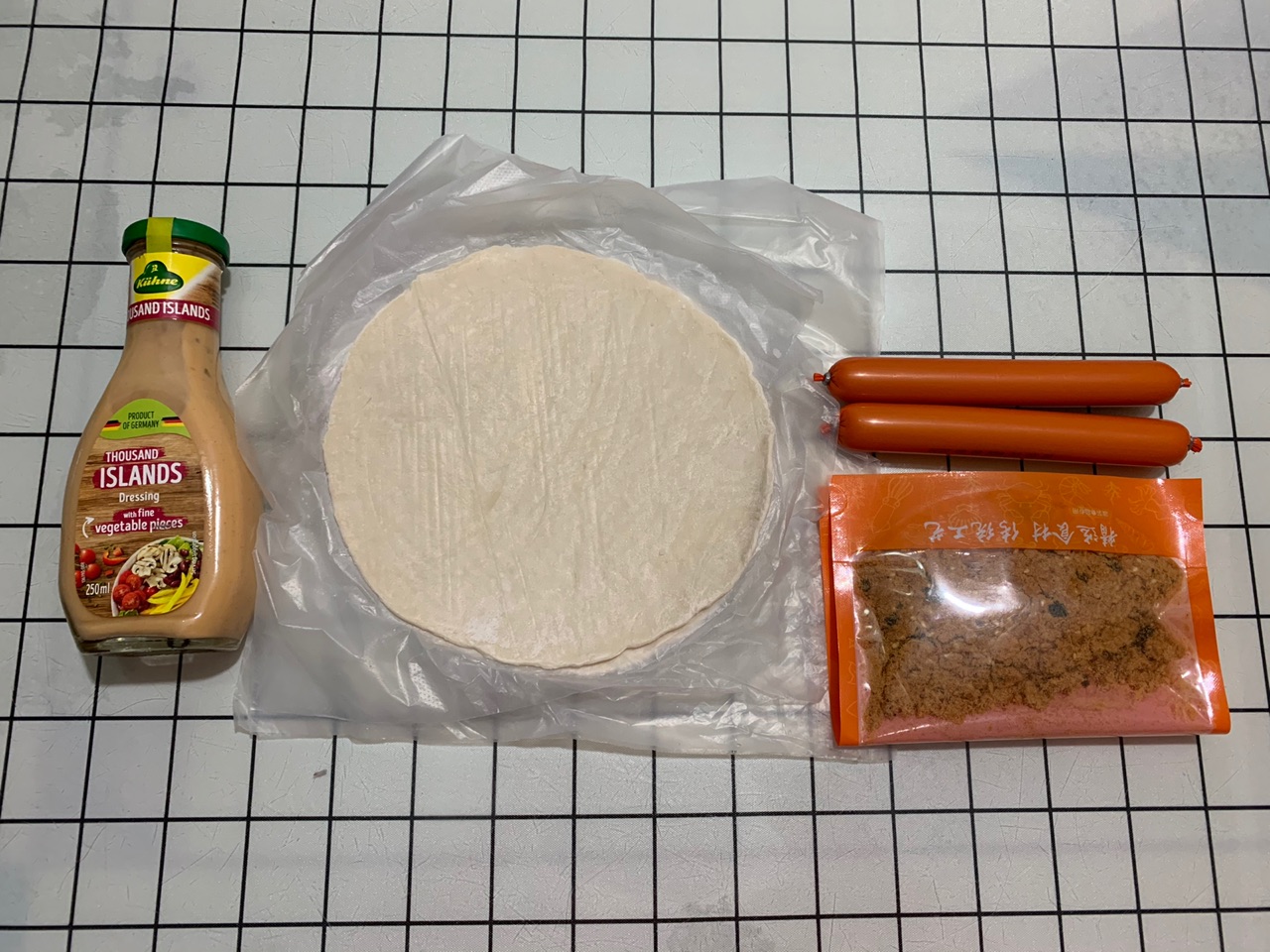 酥到掉渣无敌诱人肉松火腿酥