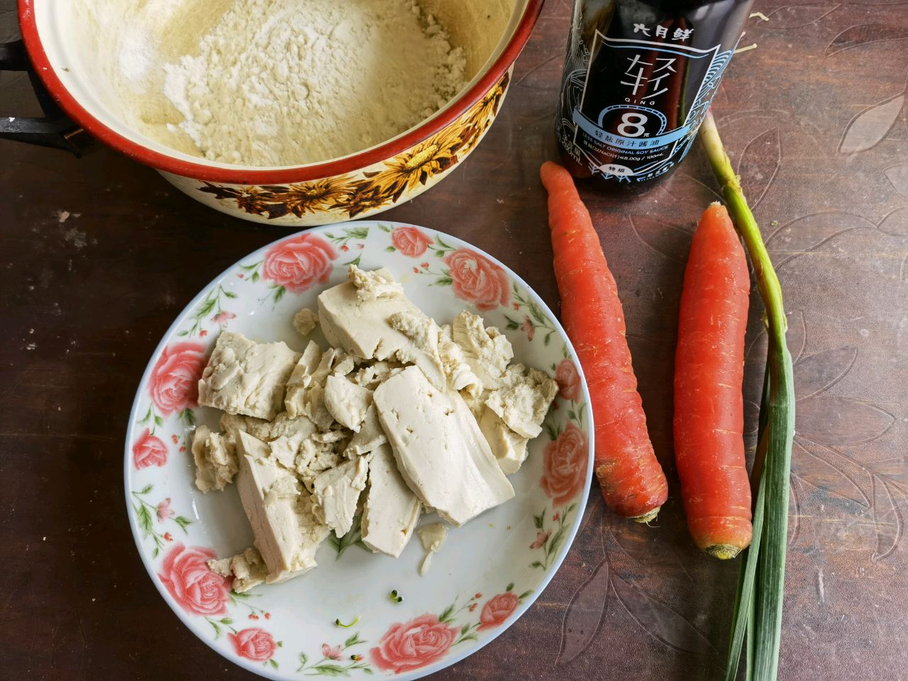 素豆腐饺
