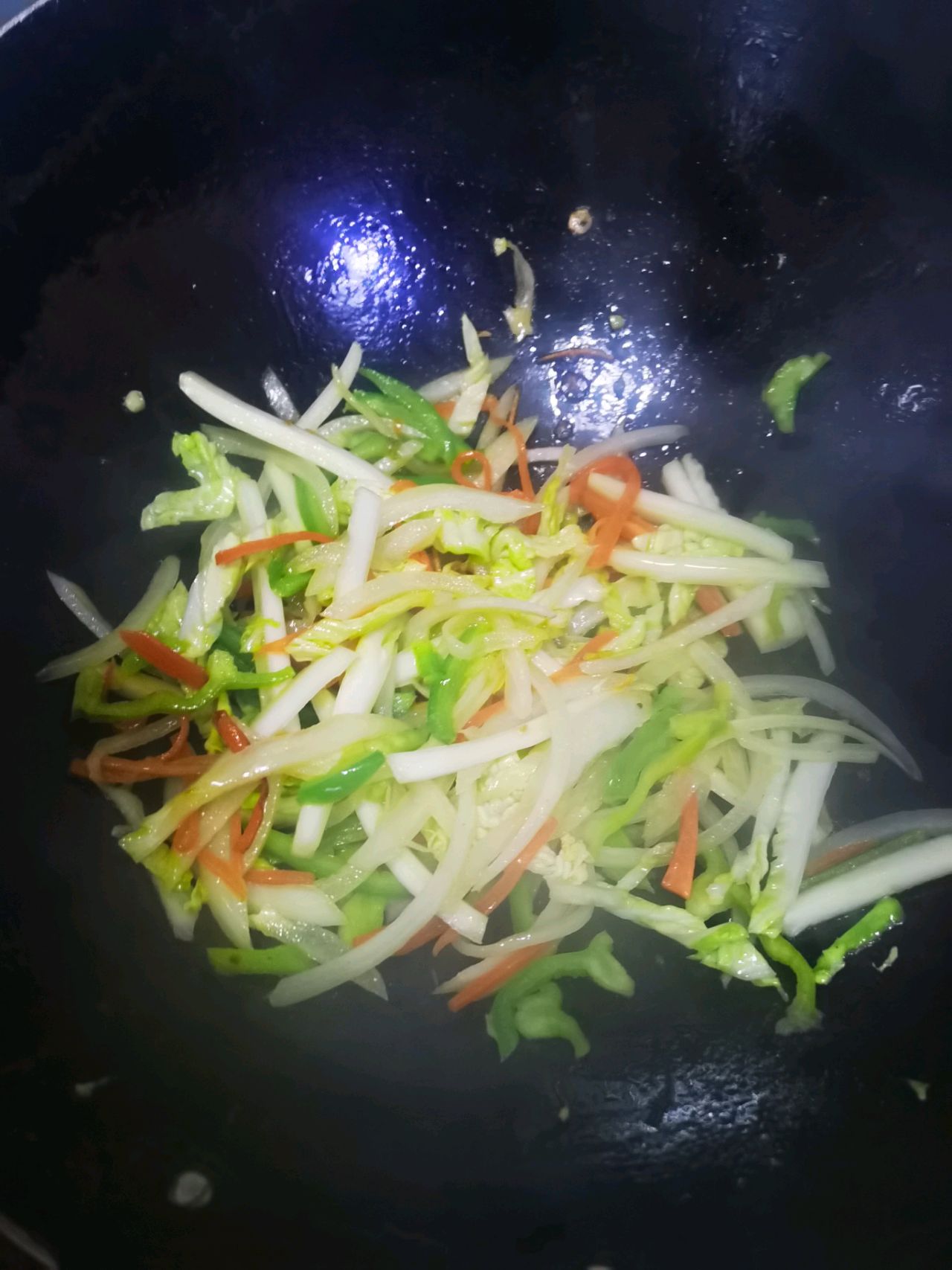 素焖灌饼丝